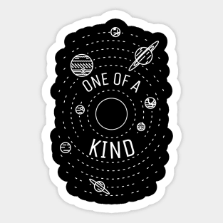 One of a kind Sticker